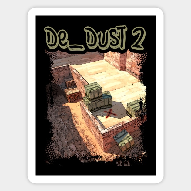 Dust 2 Sticker by MIST3R